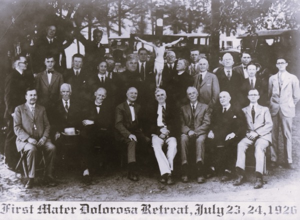 Men-s First Retreat - 7-23-1926 B-W