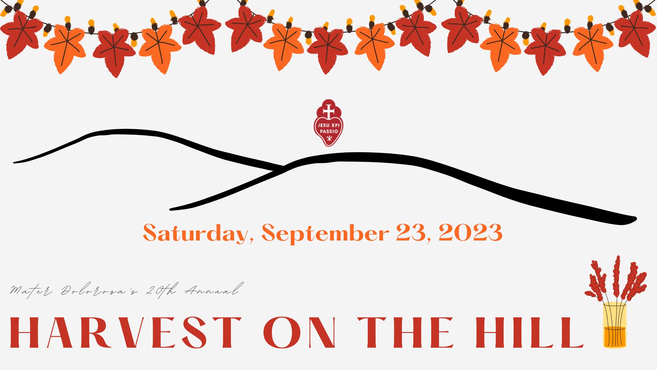 HARVEST 2023 Webpage banner