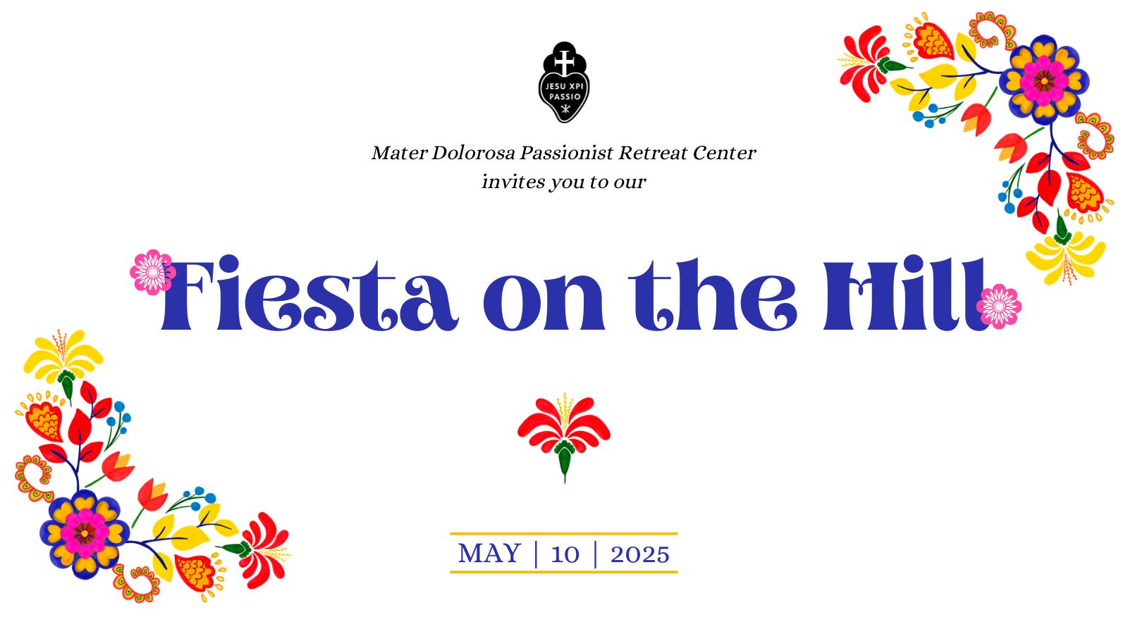 Fiesta on the Hill 2025 Webpage & Email Header